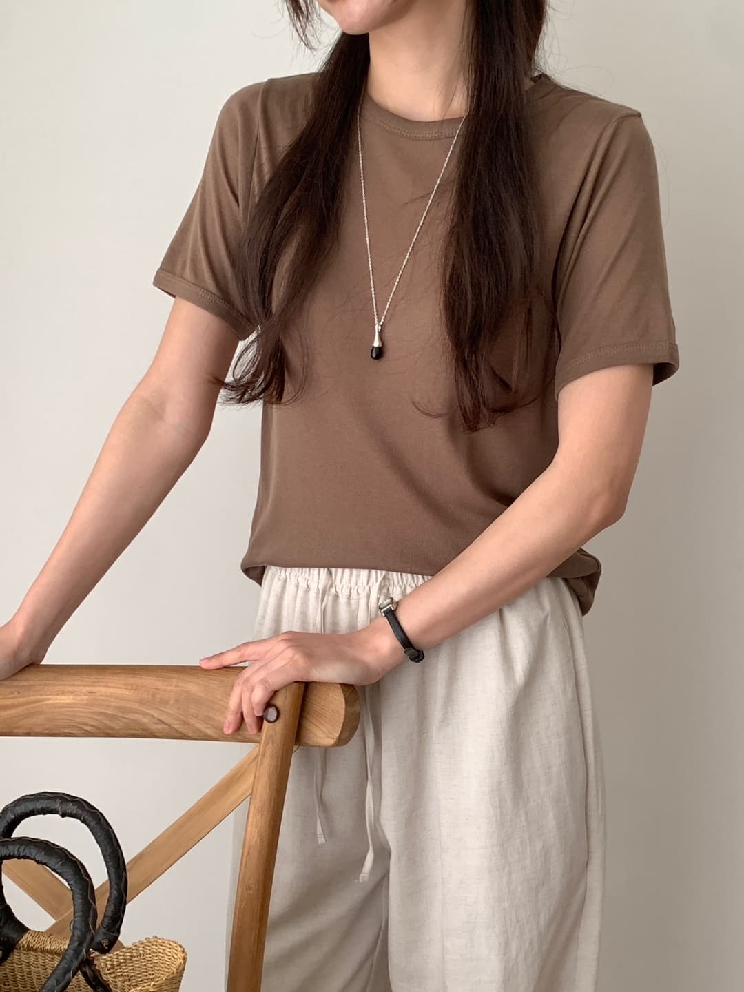 Cotton Tencel Tee - 이미지 18