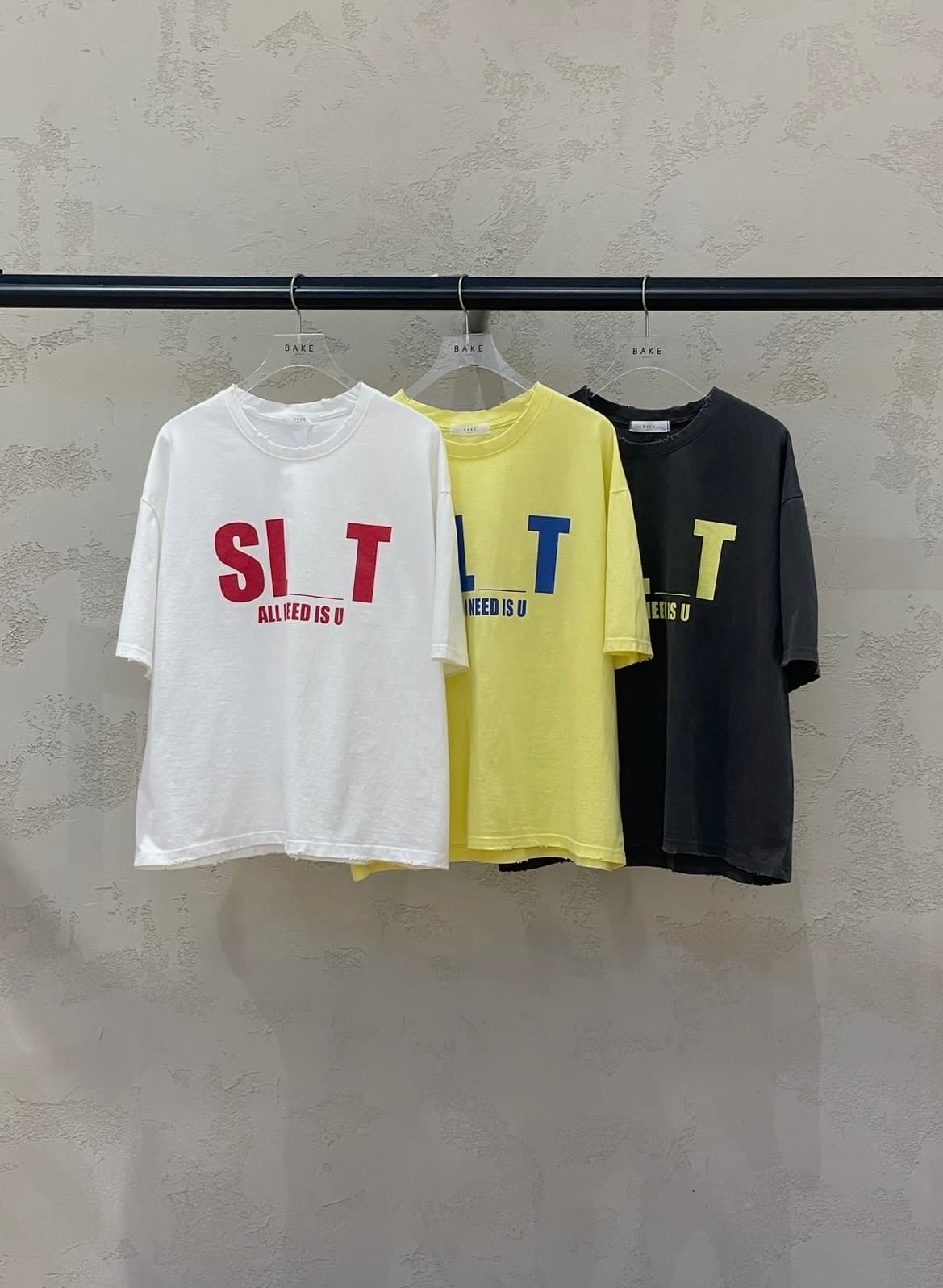 Slut T Pigment Distressed Washed Vintage Boxy Summer Short Sleeve T-shirt - 이미지 1