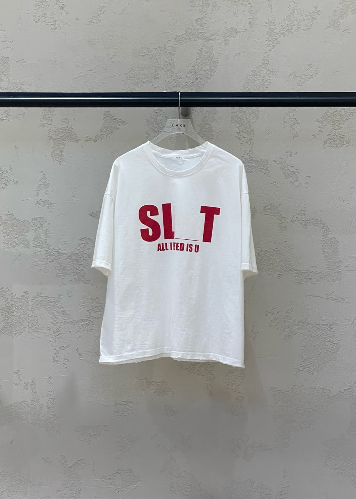 Slut T Pigment Distressed Washed Vintage Boxy Summer Short Sleeve T-shirt - 이미지 2