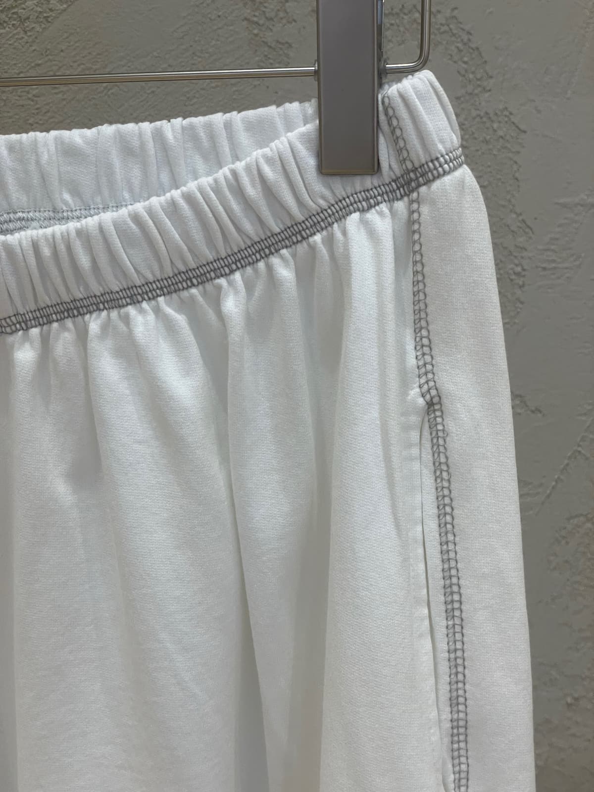 New Arrival) 201 Pigment Setup Vintage Damaged Washed Plus Size Effortless Chic Summer Tracksuit Set - 이미지 7