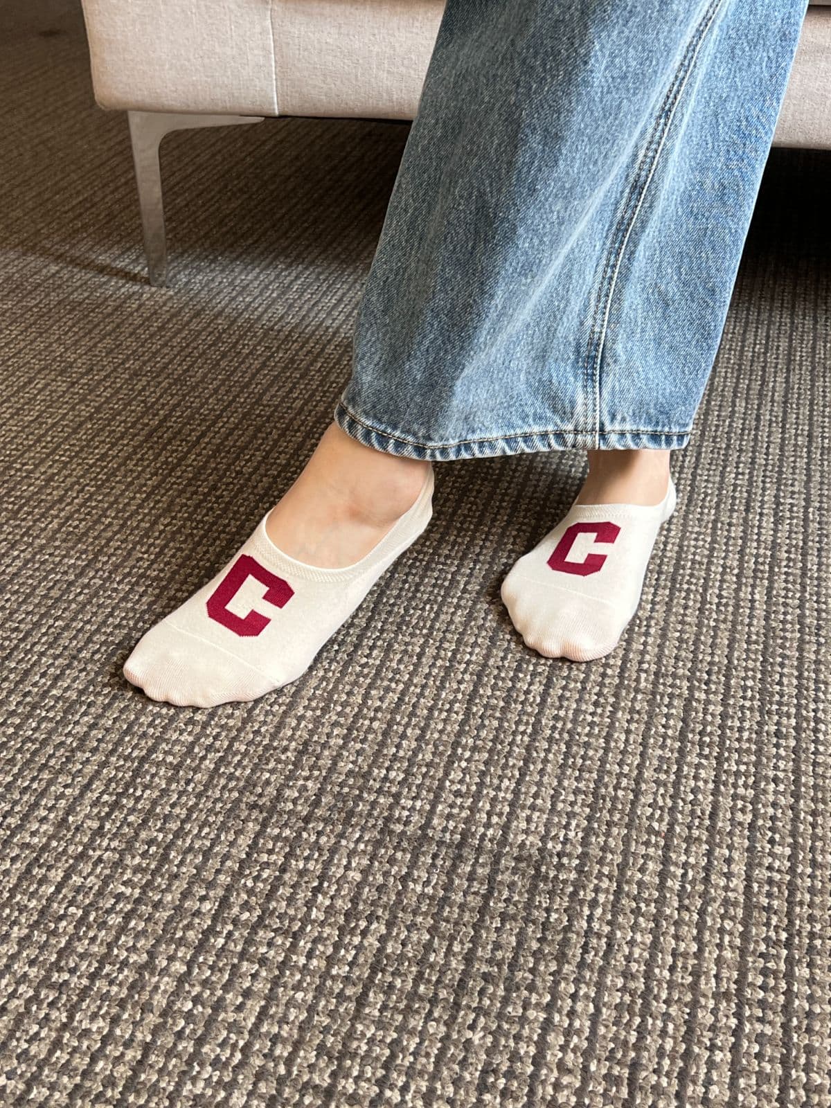 Colored Footies (Same-day delivery available, women's fashion socks, fake socks, non-slip, initials) - 이미지 19
