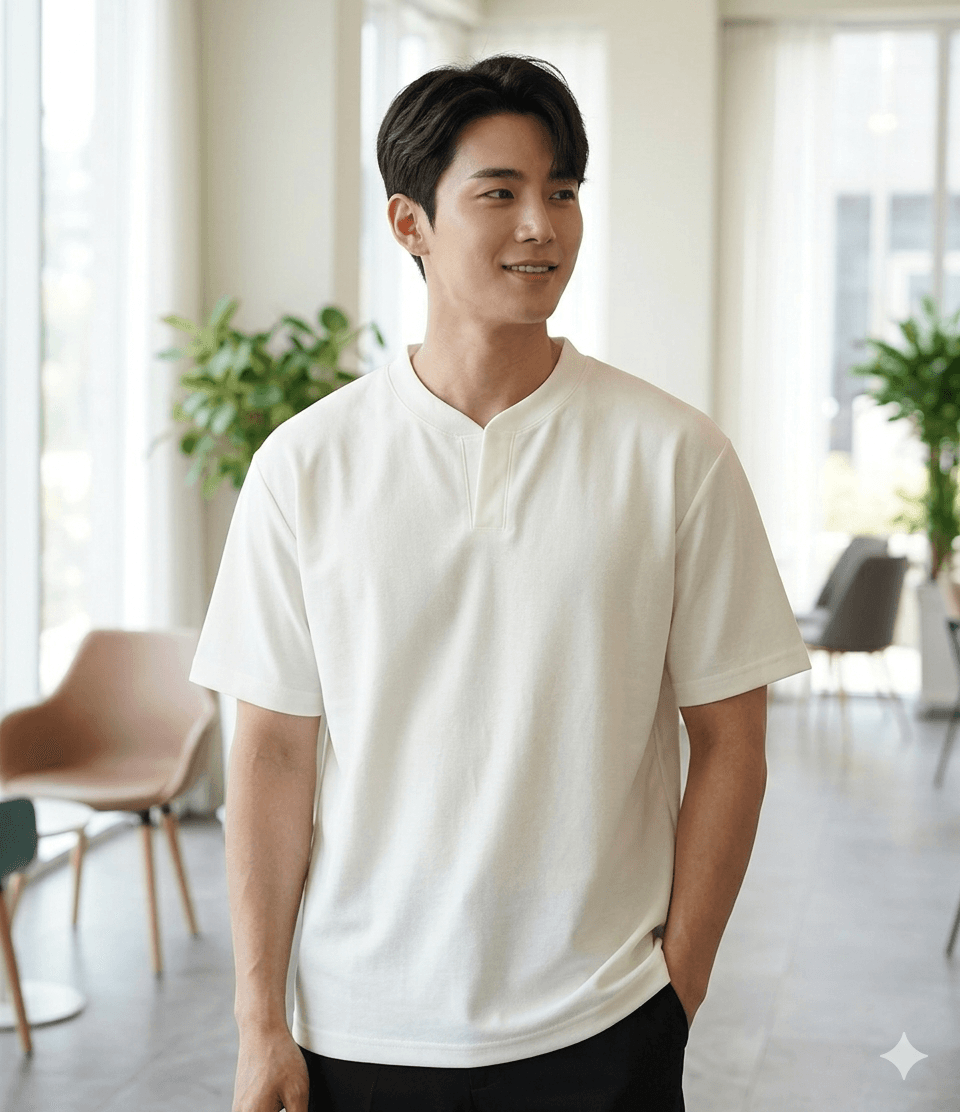 Ponte Henley Neck VT (L/XL) - 이미지 1