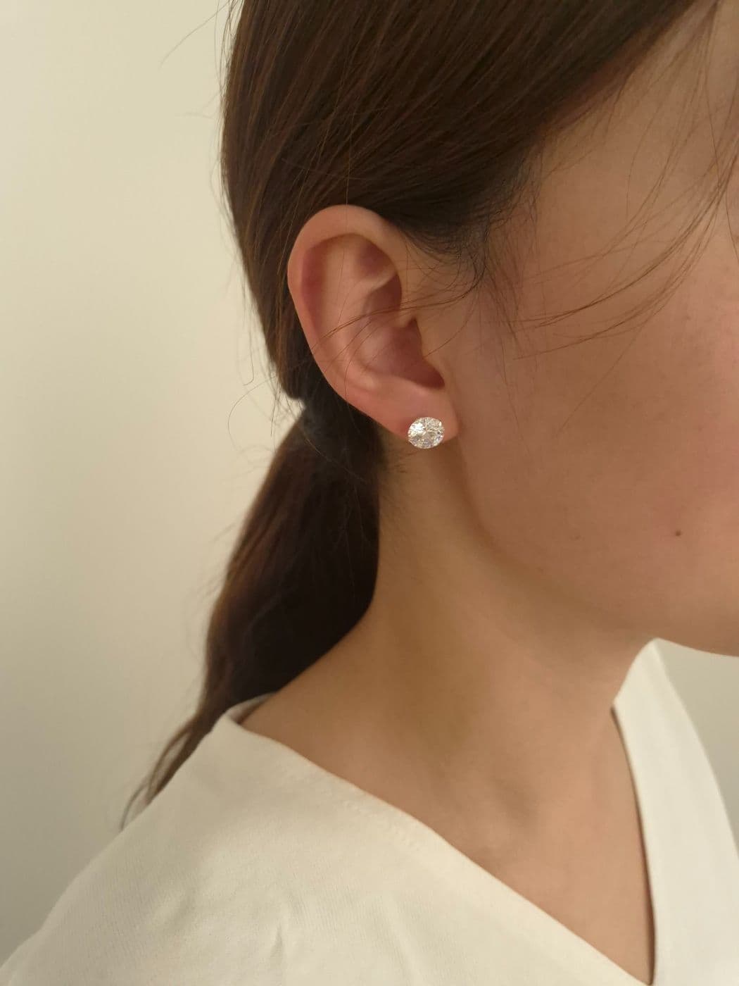 Silver 925 2-9mm Cubic Post Earrings E230300781 - 이미지 3