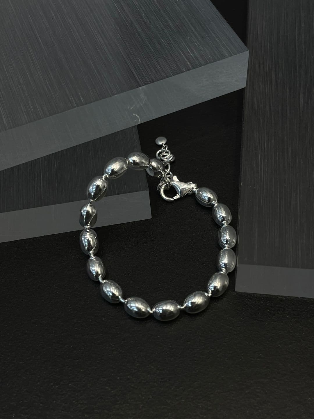 Silver 925 5mm Silver Ball Bracelet B250988987 - 이미지 9