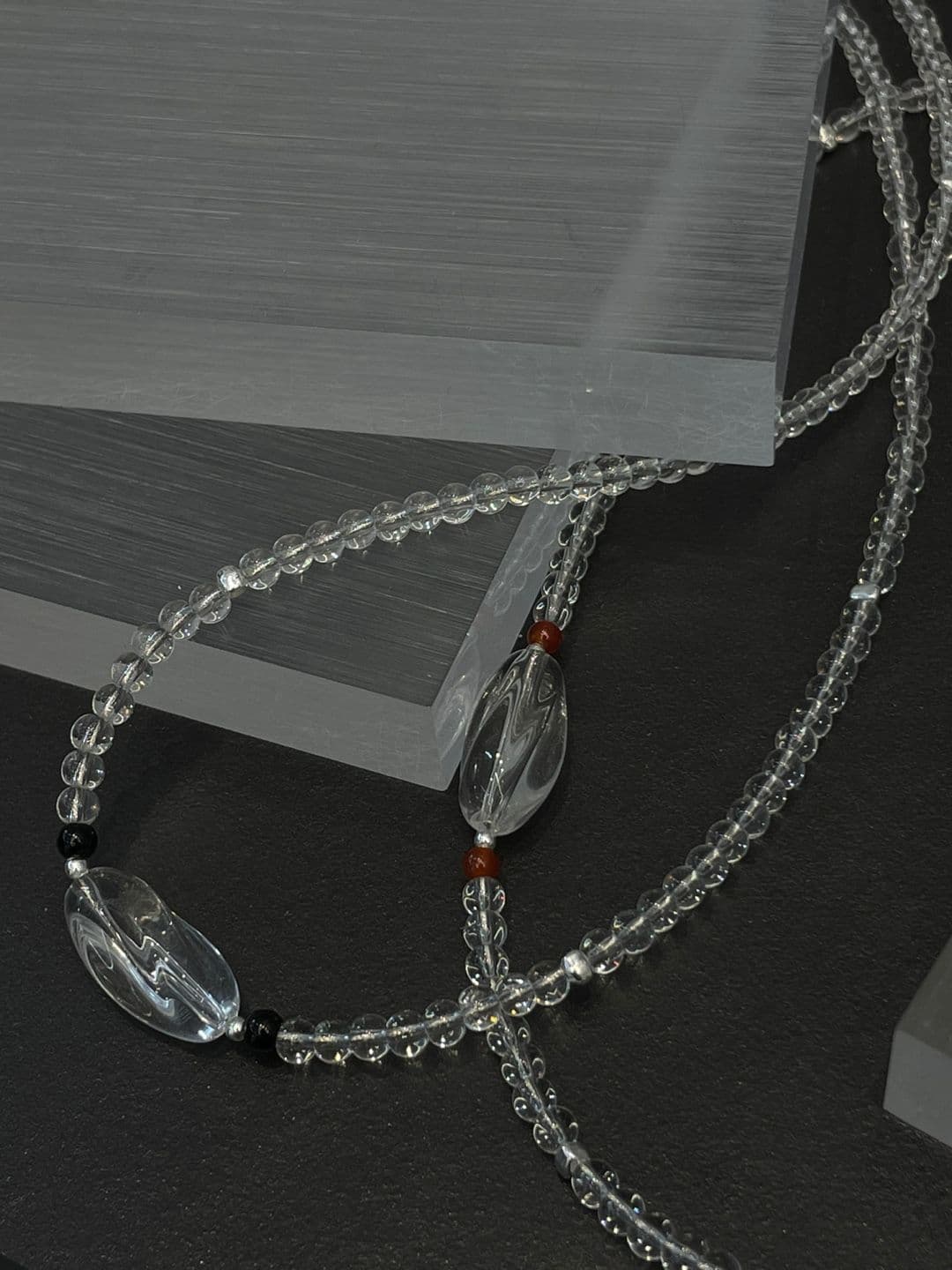 Silver 925 Clear Quartz Handmade Necklace N260401001 - 이미지 6