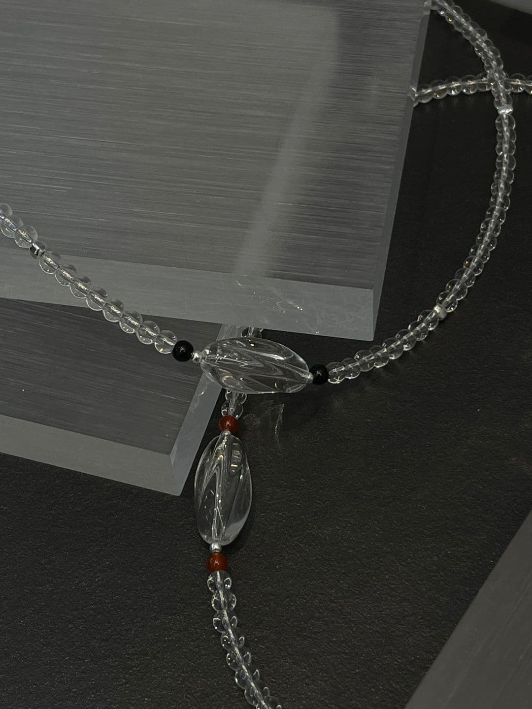 Silver 925 Clear Quartz Handmade Necklace N260401001 - 이미지 7