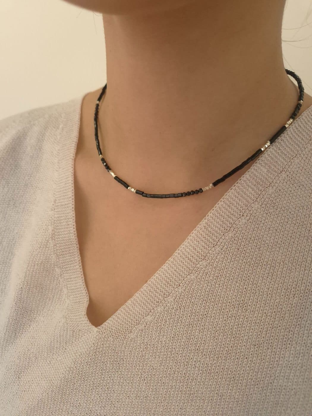 Silver 925 Miju Spinel Handmade Necklace N260459585 - 이미지 3