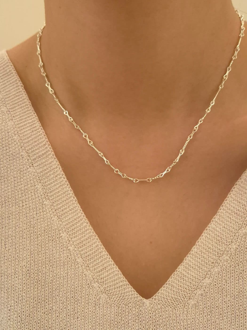 Twist necklace N260471361 with Silver 925 body - 이미지 8