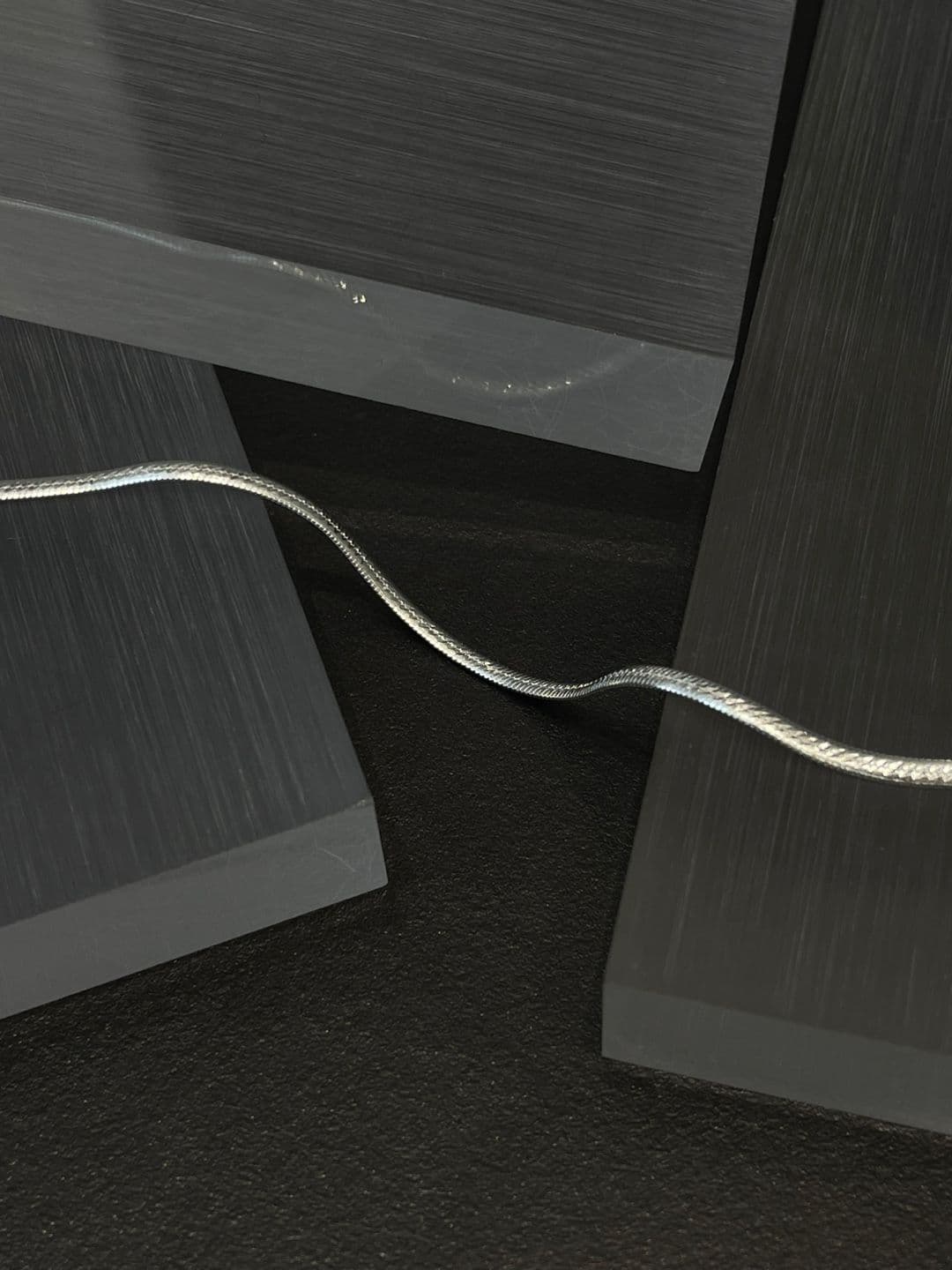 Silver 925 2mm Snake Chain Simple Bracelet B260413025 - 이미지 4