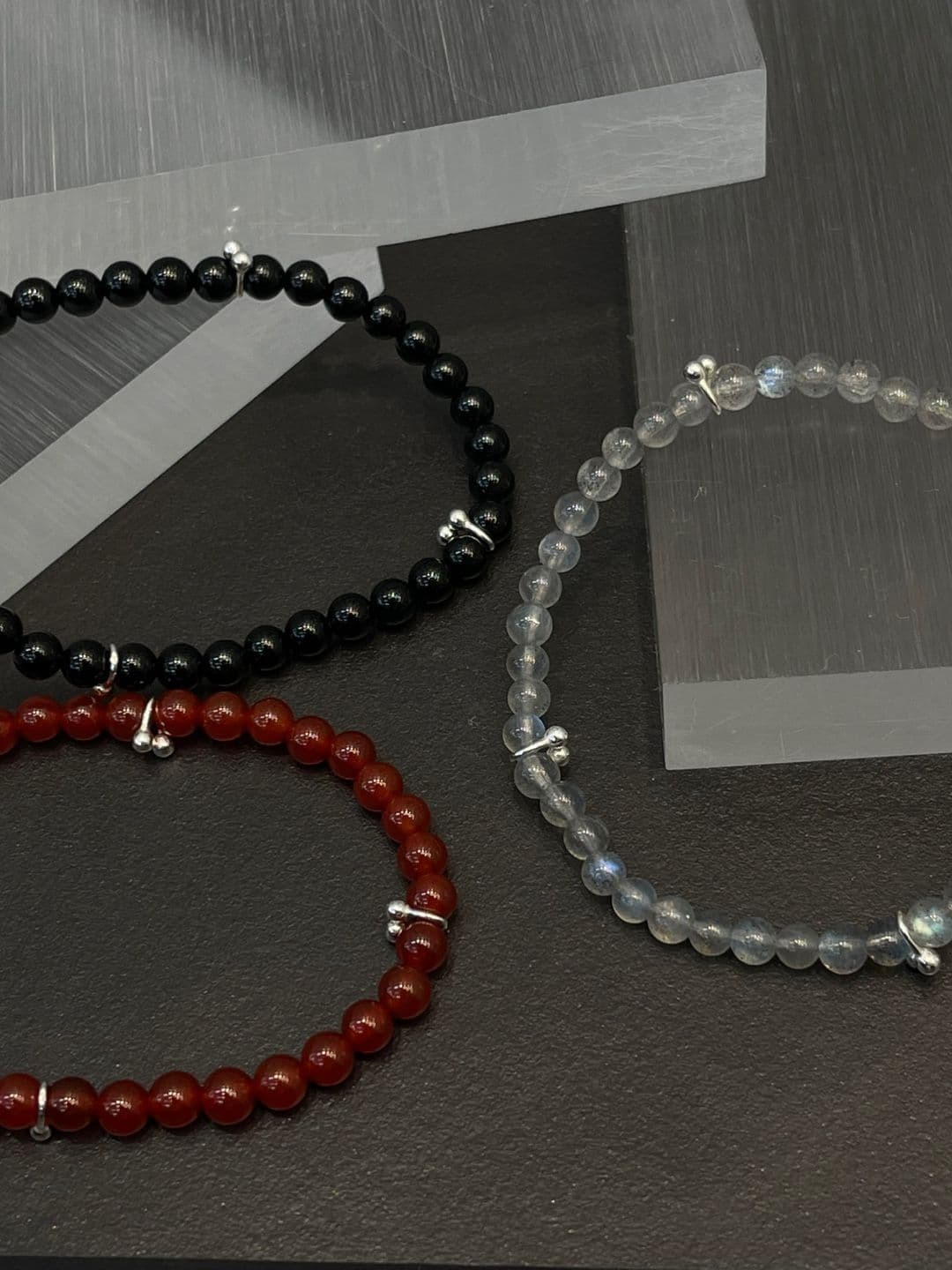 Silver 925 Handmade Gemstone Bracelet B260470520 - 이미지 7