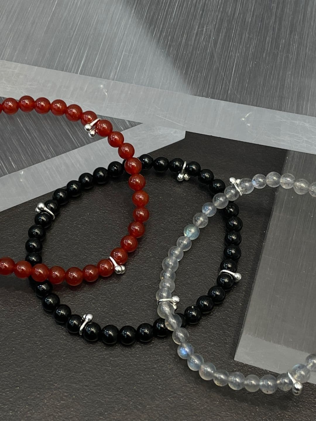 Silver 925 Handmade Gemstone Bracelet B260470520 - 이미지 9