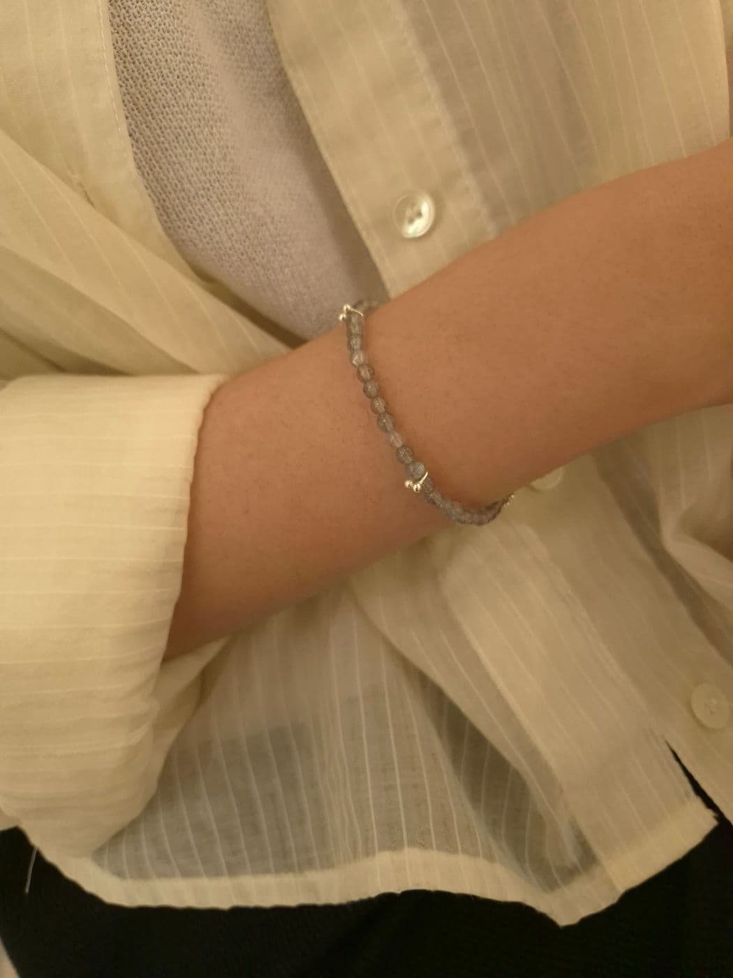 Silver 925 Handmade Gemstone Bracelet B260470520 - 이미지 5