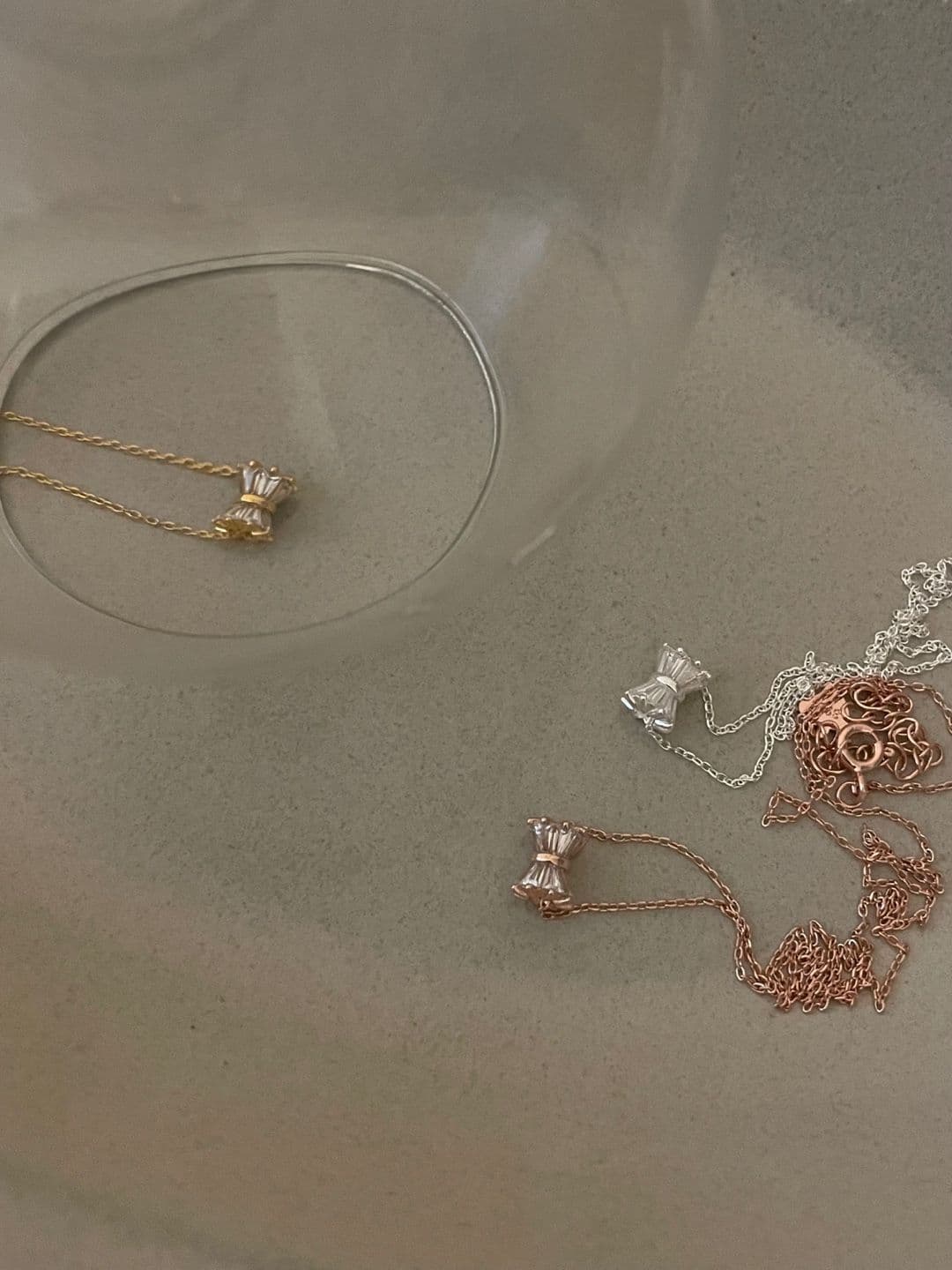Silver 925 Classic Cubic Necklace N230275920 - 이미지 2