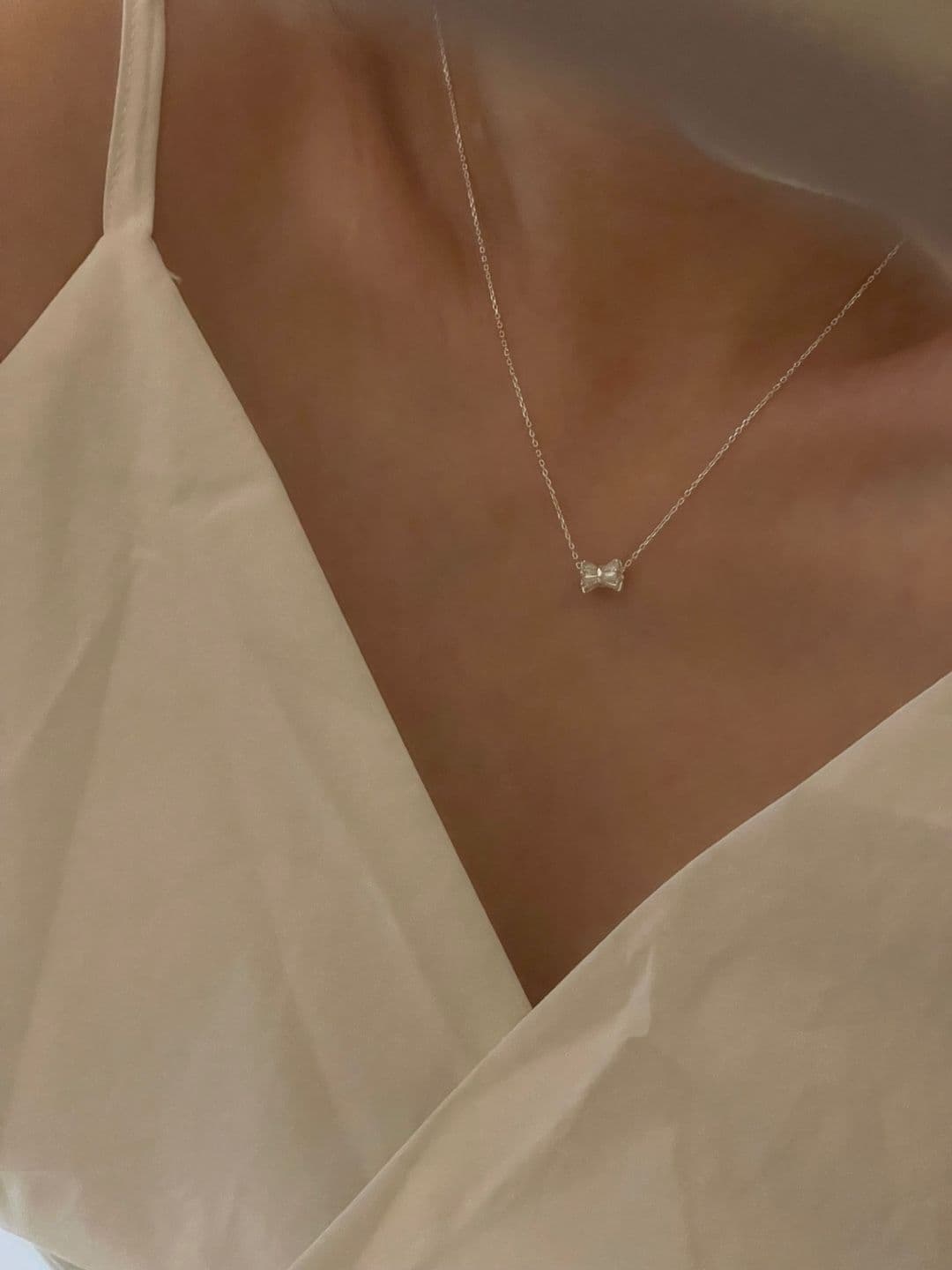 Silver 925 Classic Cubic Necklace N230275920 - 이미지 3