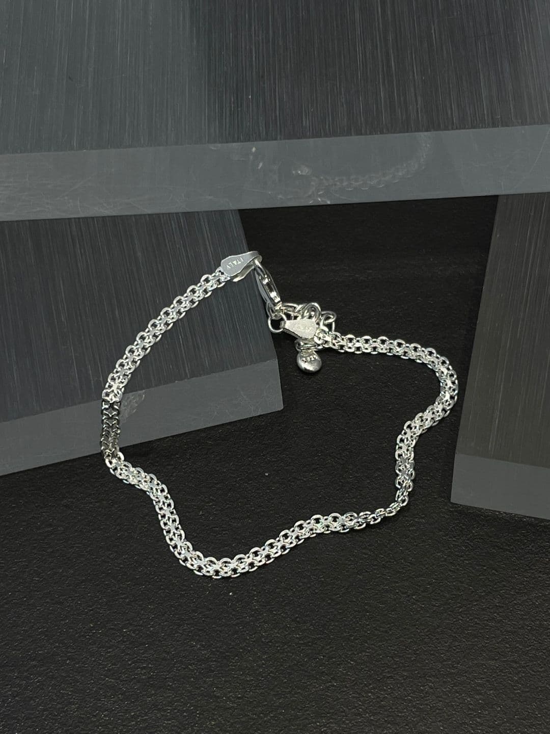 Silver 925 Wide Chain Bracelet B260452336 - 이미지 6