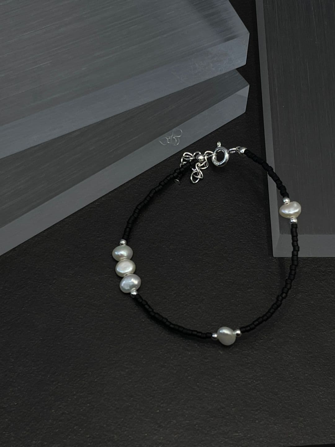 Silver 925 Freshwater Pearl Handmade Bracelet B220733357 - 이미지 7