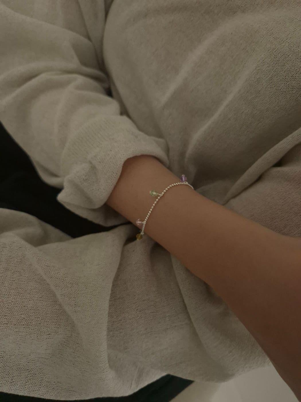 Silver 925 Swarovski Cubic Bracelet B260512454 - 이미지 3