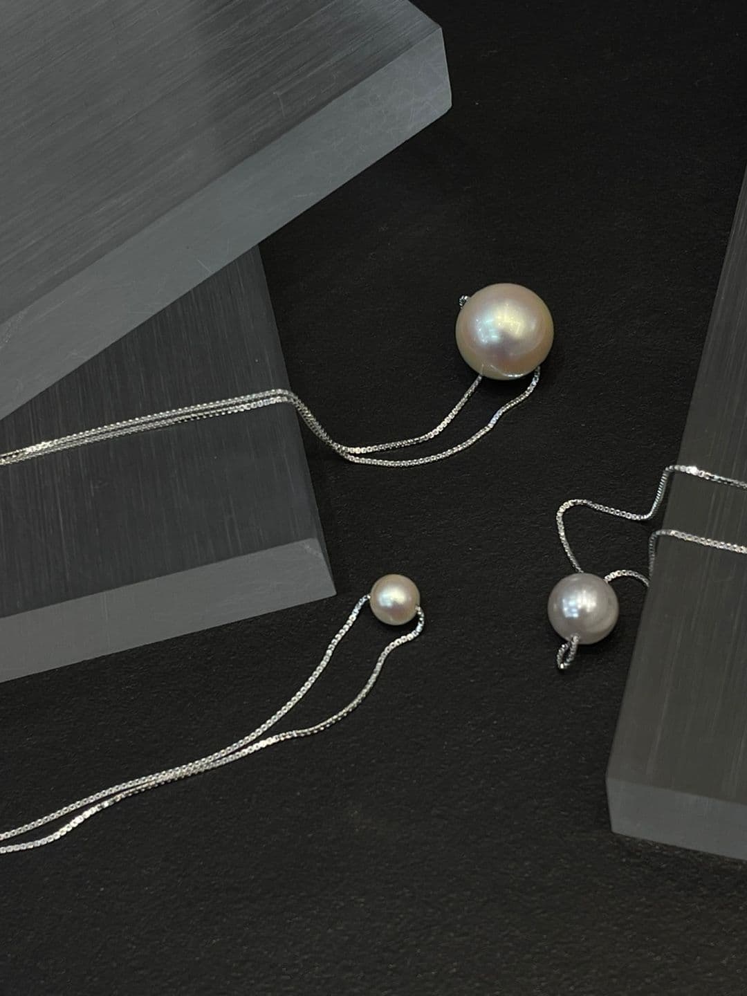 Silver 925 6-8-10mm Pearl Necklace N230768289 - 이미지 7