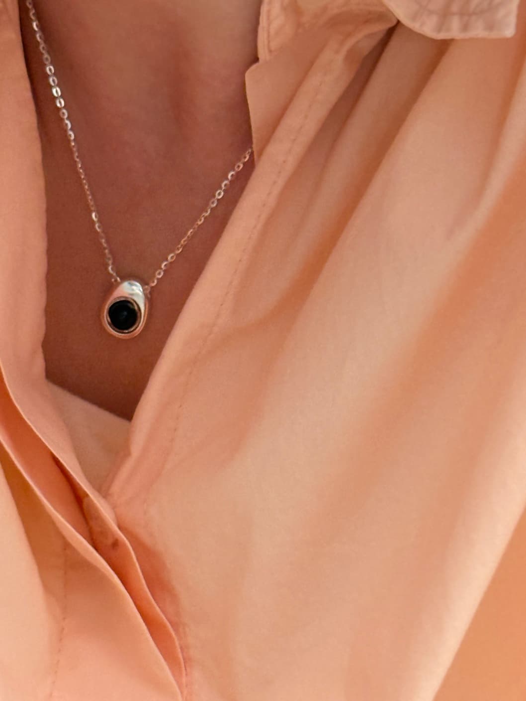 Silver 925 Gemstone Tray Chain Necklace N260579535 - 이미지 8