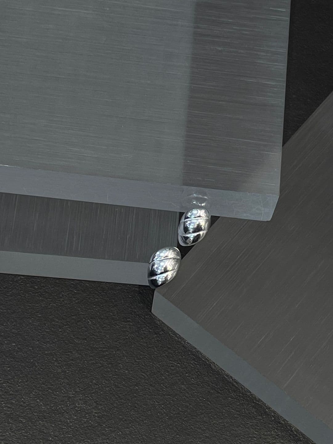 Silver 925 Croissant Post Earrings E240132315 - 이미지 6