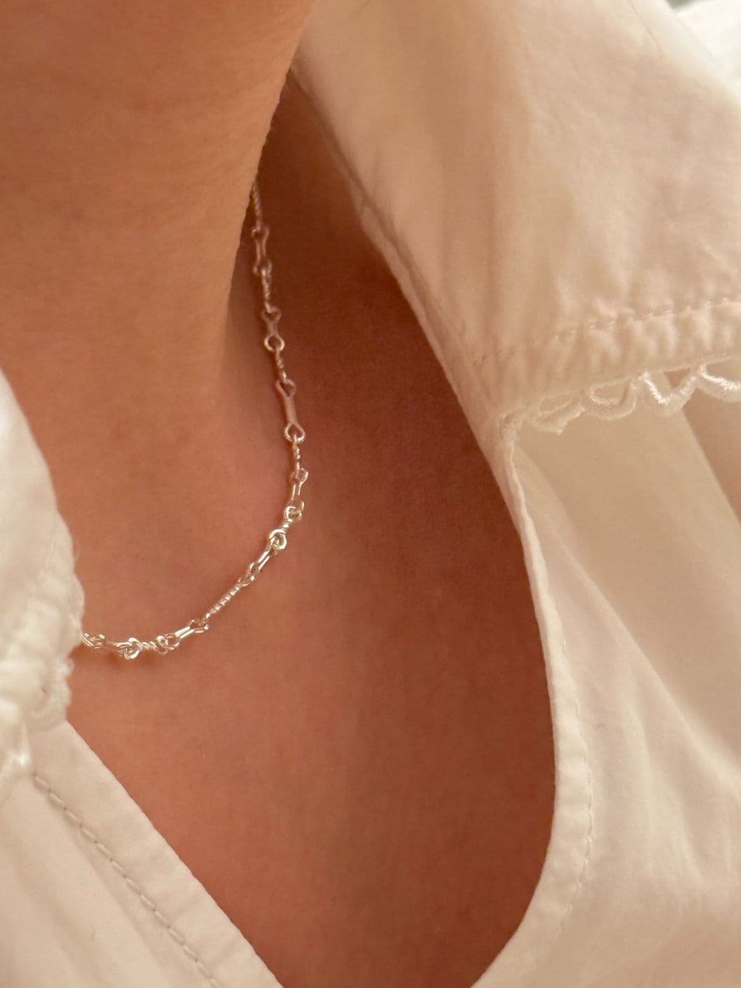 Twist necklace N260471361 with Silver 925 body - 이미지 2