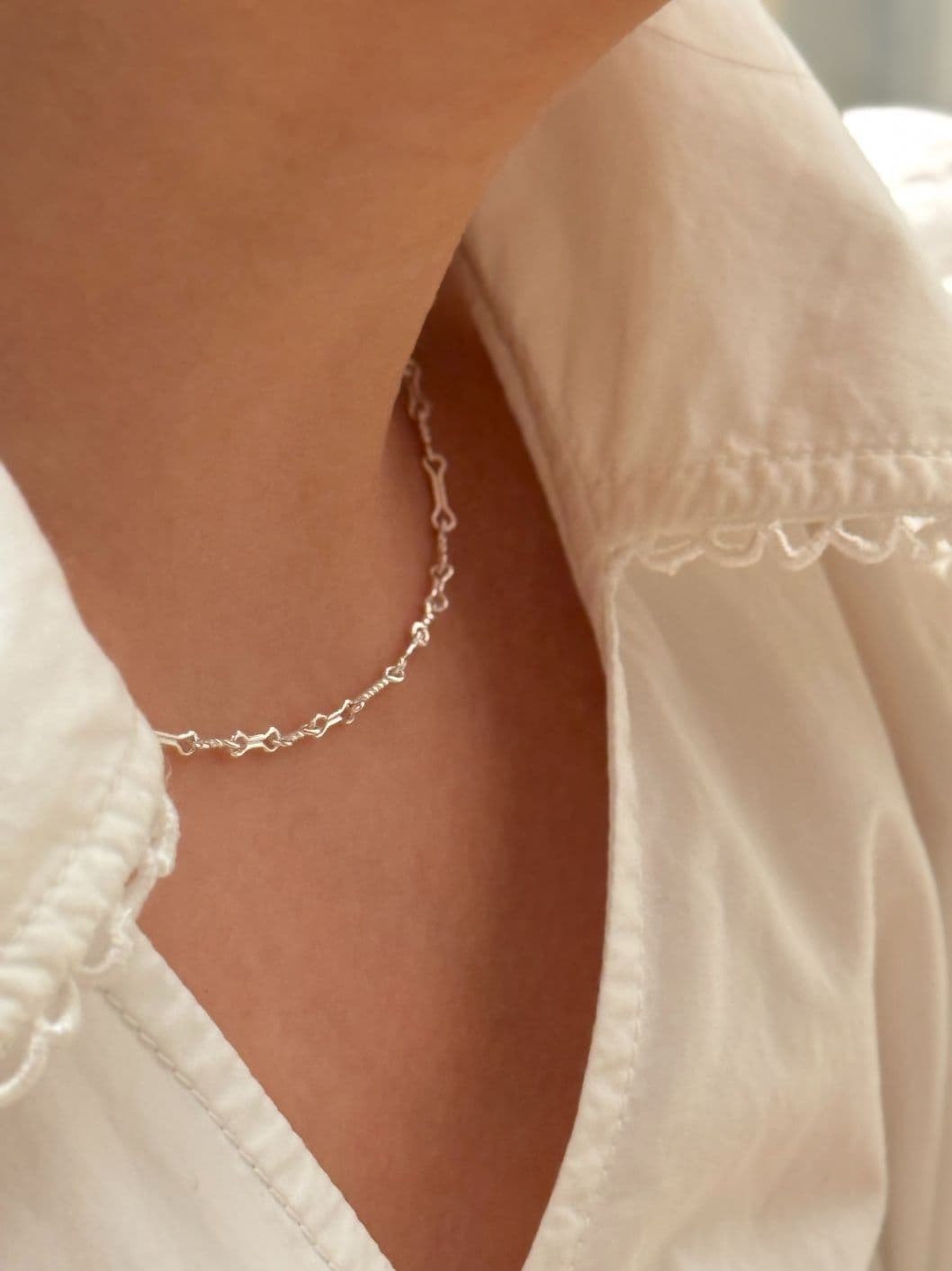 Twist necklace N260471361 with Silver 925 body - 이미지 5