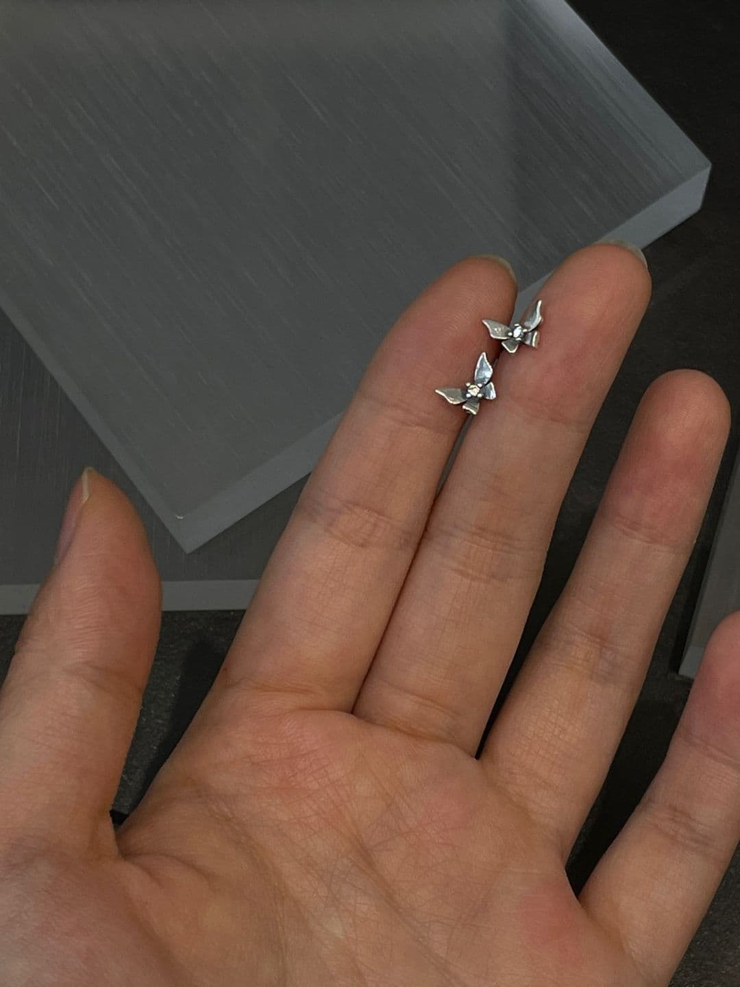 Silver 925 Butterfly Cubic Piercing P260617552 - 이미지 2