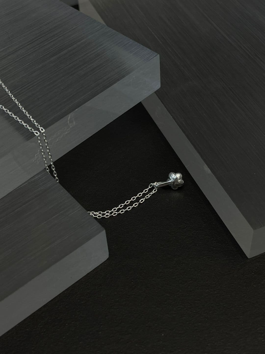 Silver 925 Freshwater Pearl Tray Necklace N260603820 - 이미지 4