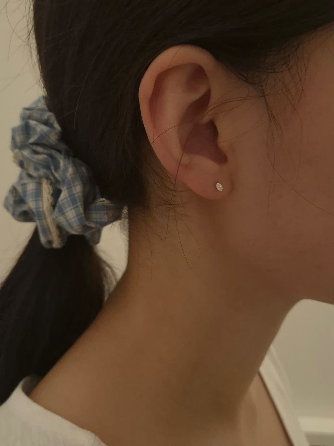 Silver 925 Teardrop Cubic Earrings Piercing E260531877 - 이미지 3