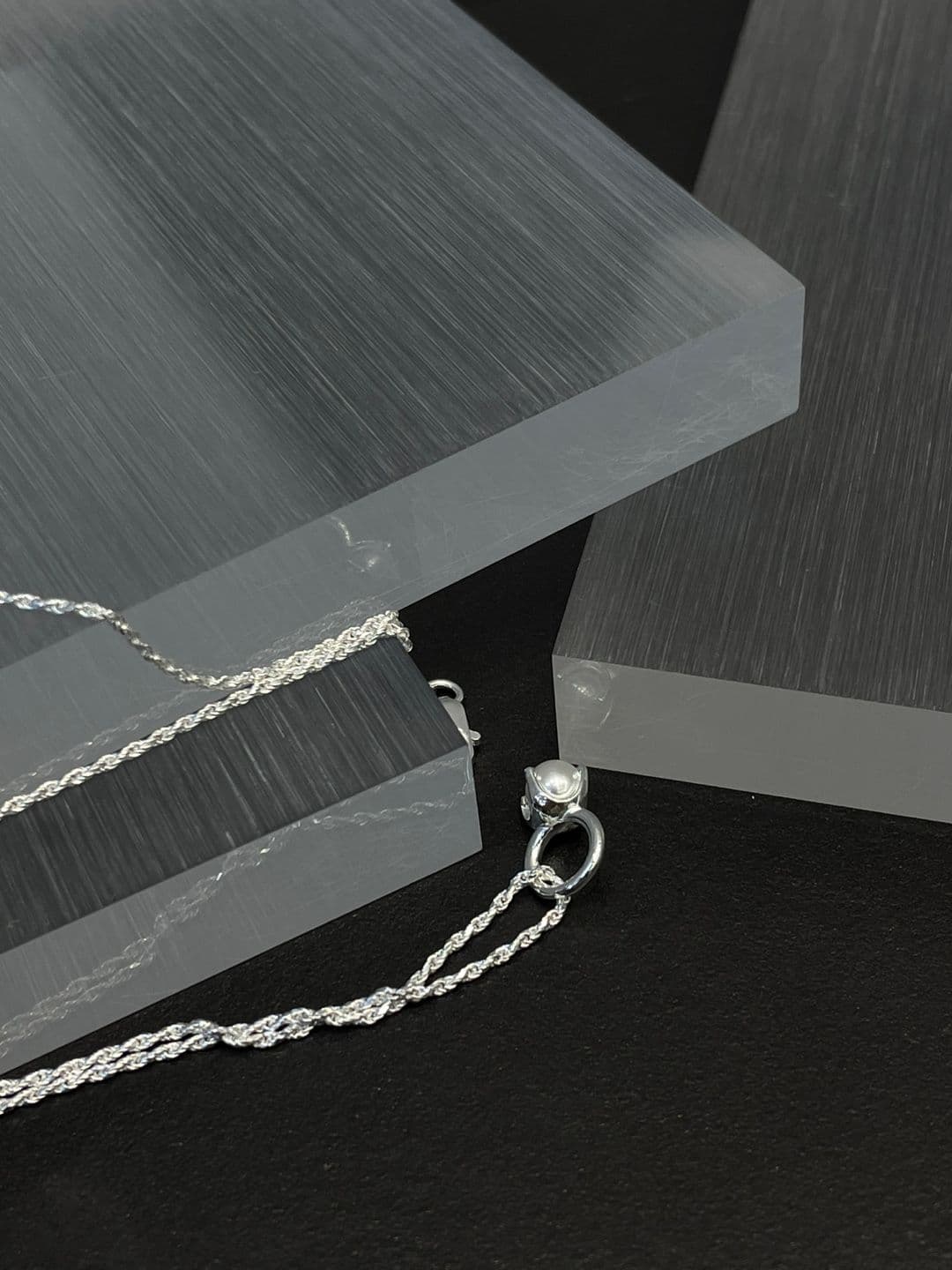 Silver 925 Pearl Tray Pendant 45cm Necklace N260662922 - 이미지 9