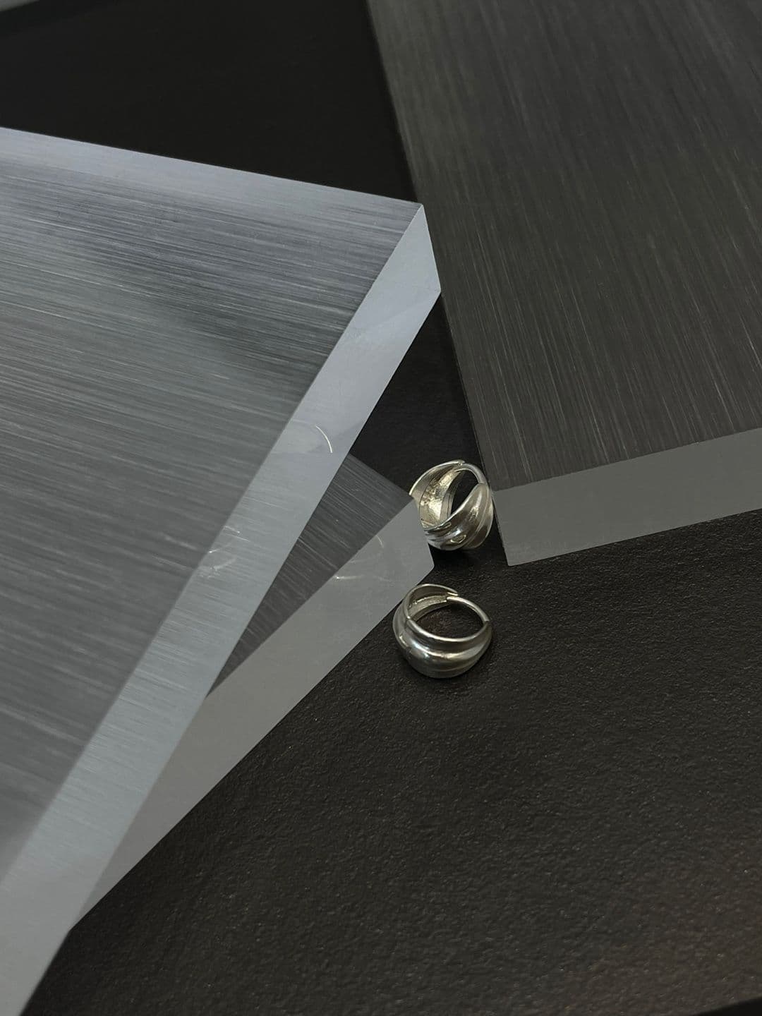 Silver 925 10-12mm Wave One-Touch Earrings E260655642 - 이미지 9