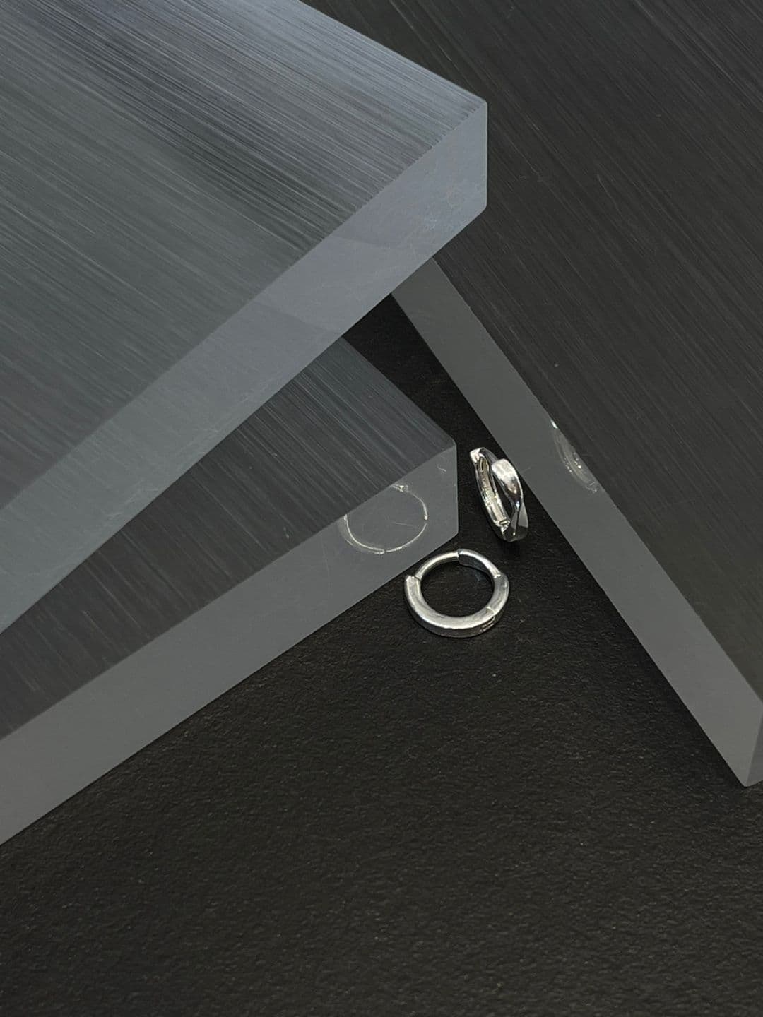 Silver 925 One-Touch Twist Earrings E260724472 - 이미지 6
