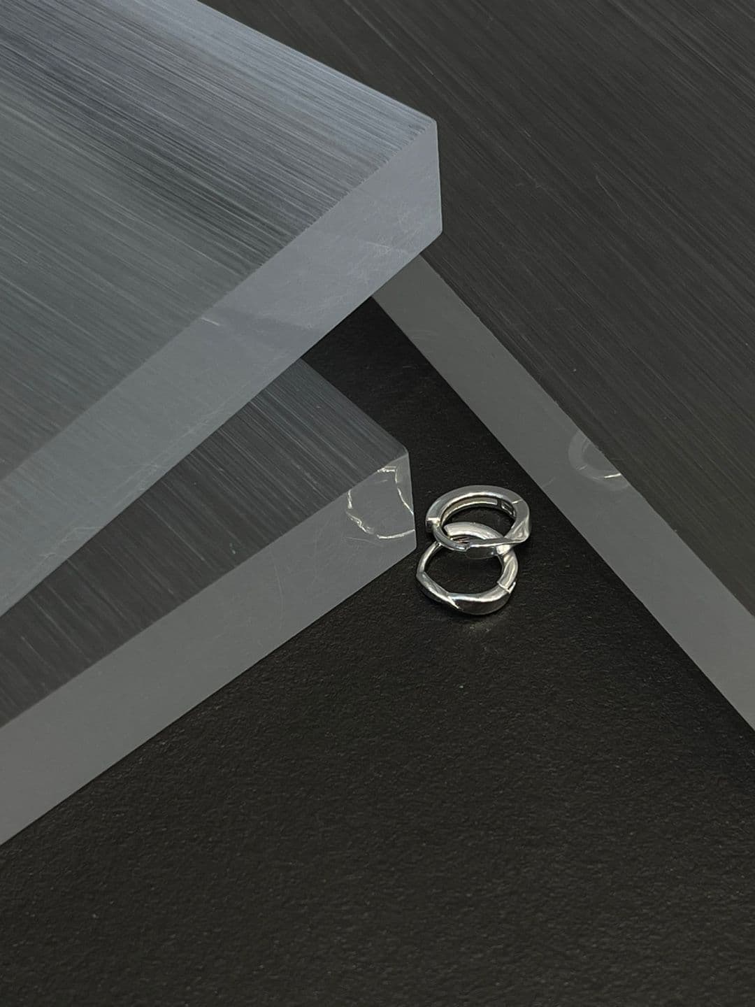 Silver 925 One-Touch Twist Earrings E260724472 - 이미지 7