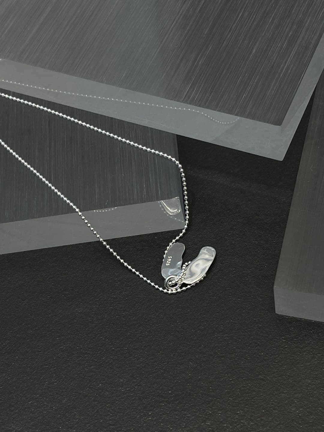 Silver 925 Slipper Pendant Necklace N260716132 - 이미지 6