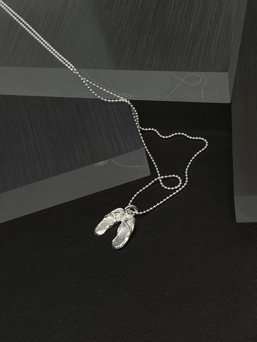Silver 925 Slipper Pendant Necklace N260716132 - 이미지 7
