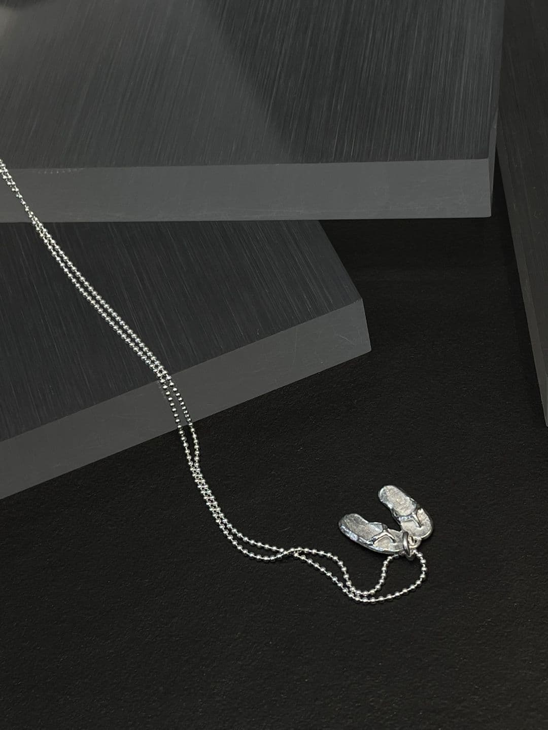 Silver 925 Slipper Pendant Necklace N260716132 - 이미지 8