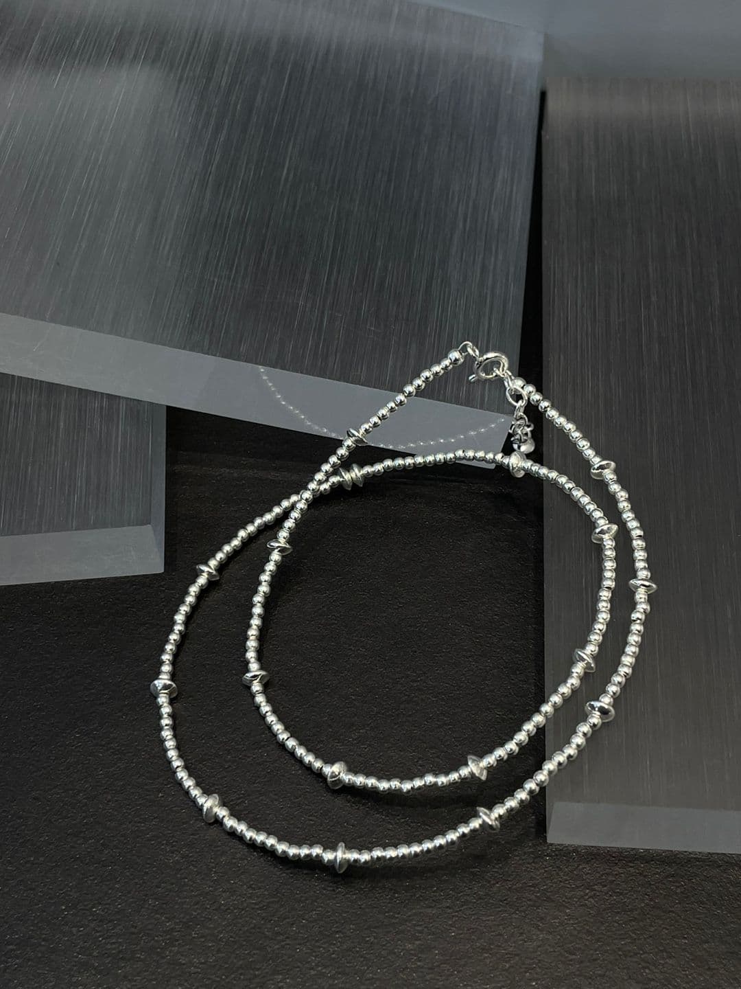 Silver 925 Classic Silver Ball Necklace N260778860 - 이미지 7