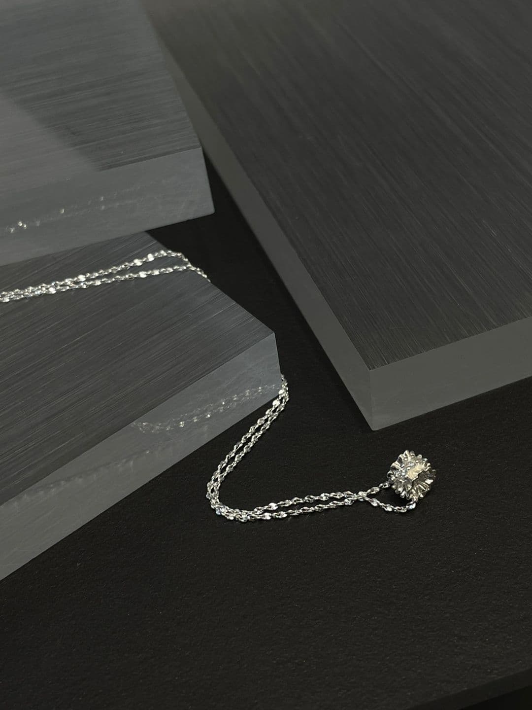 Silver 925 Cog Pendant Cutting Chain Necklace N260788280 - 이미지 7