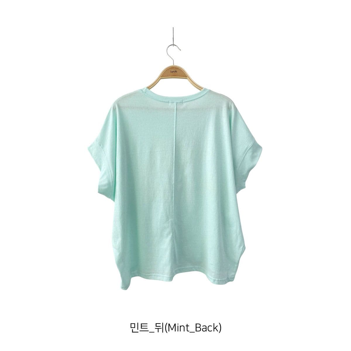 Oversized Single T-shirt (New Arrival Short Sleeve T-shirt Boxy T-shirt Oversized Loose Fit Cotton T-shirt) - 이미지 14