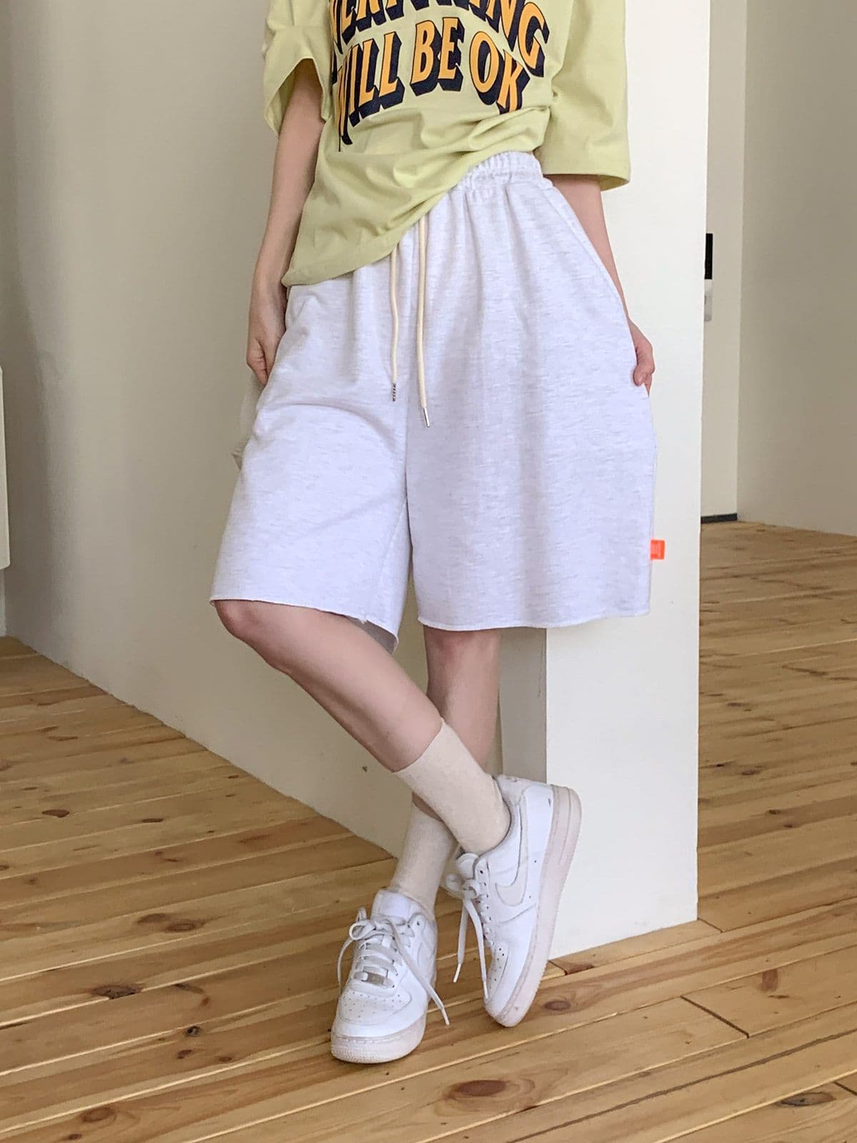 Cut-off Pants (New Summer Shorts Sweatpants Daily Pants) - 이미지 6
