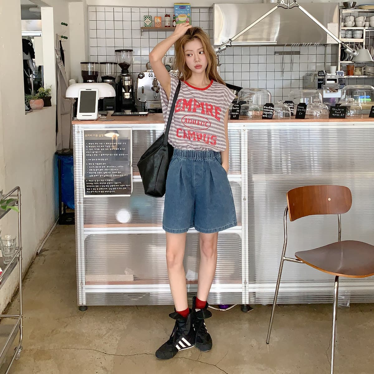 Dream Sleeveless (New Summer Sleeveless Layered Sleeveless Top Striped Boxy Sleeveless) - 이미지 7