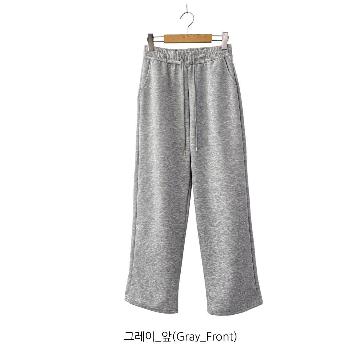 Pastel Wide-leg Pants (New Flowy Pants, Wide Pants, Straight Wide Pants, Elastic Waist Pants) - 이미지 10