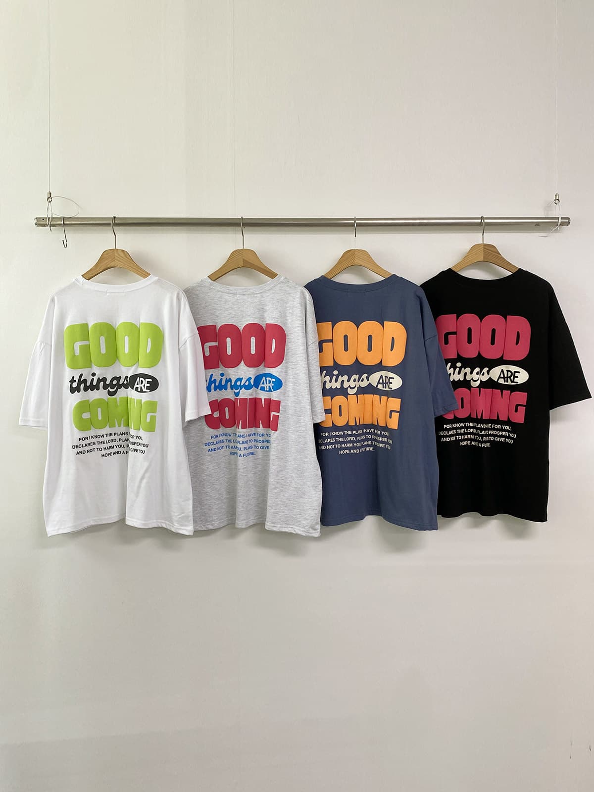 Coming Flare T-shirt (New Summer Short Sleeve T-shirt, Boxy T-shirt, Loose Fit, Big Size Cotton T-shirt) - 이미지 6