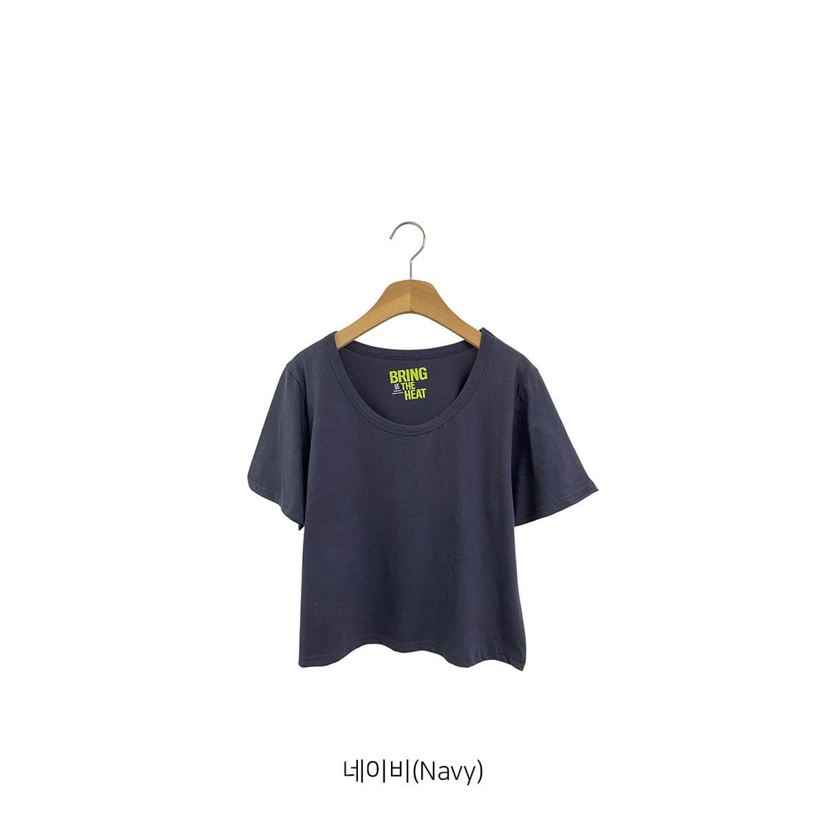 Single-sleeve T-shirt (New Summer Short Sleeve T-shirt Basic Single-sleeve T-shirt Cropped Round Neck) - 이미지 12