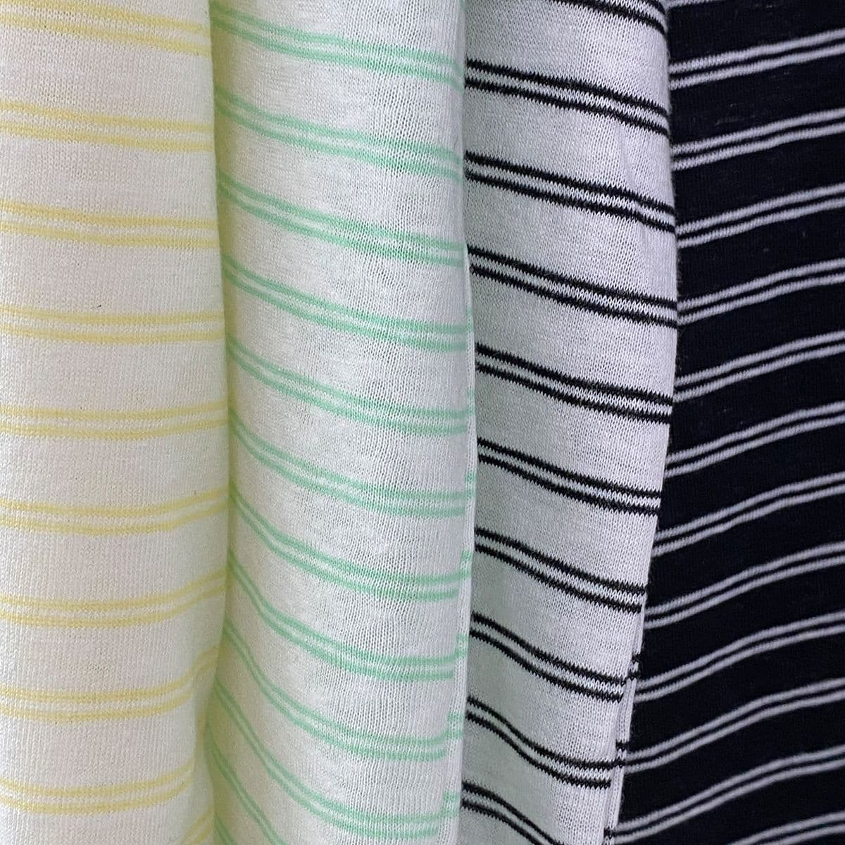 Flex Striped T-shirt (New Summer Short Sleeve T-shirt Basic T-shirt Drop Shoulder Striped T-shirt) - 이미지 16