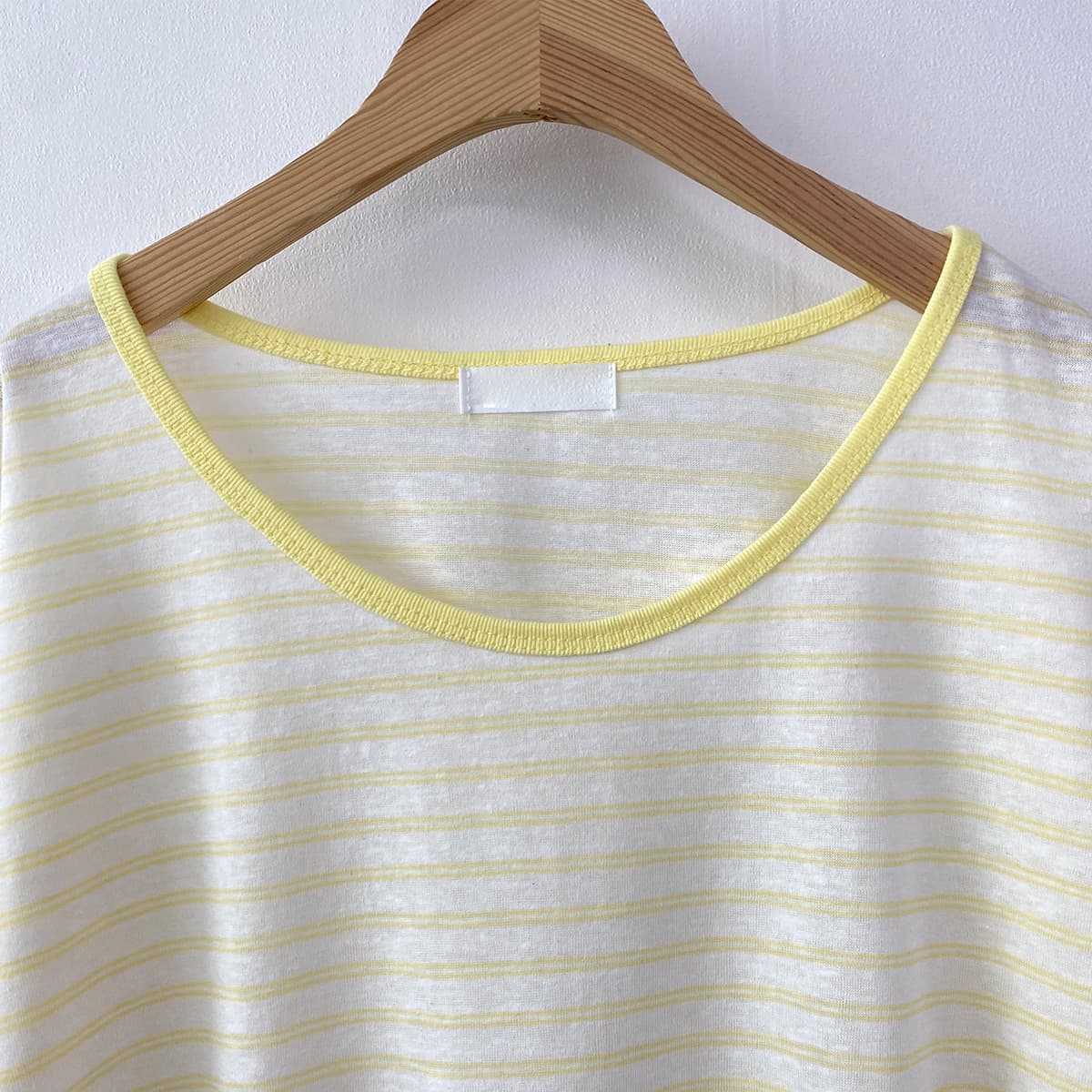 Flex Striped T-shirt (New Summer Short Sleeve T-shirt Basic T-shirt Drop Shoulder Striped T-shirt) - 이미지 12