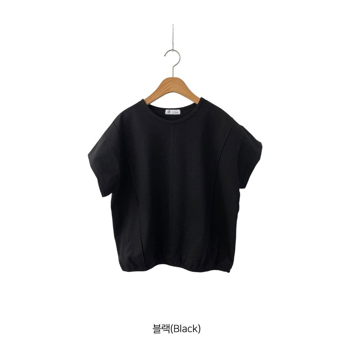 Pintuck Banding T-shirt (New Summer Short Sleeve T-shirt, Banding T-shirt, Cap Sleeve, Round Neck) - 이미지 16