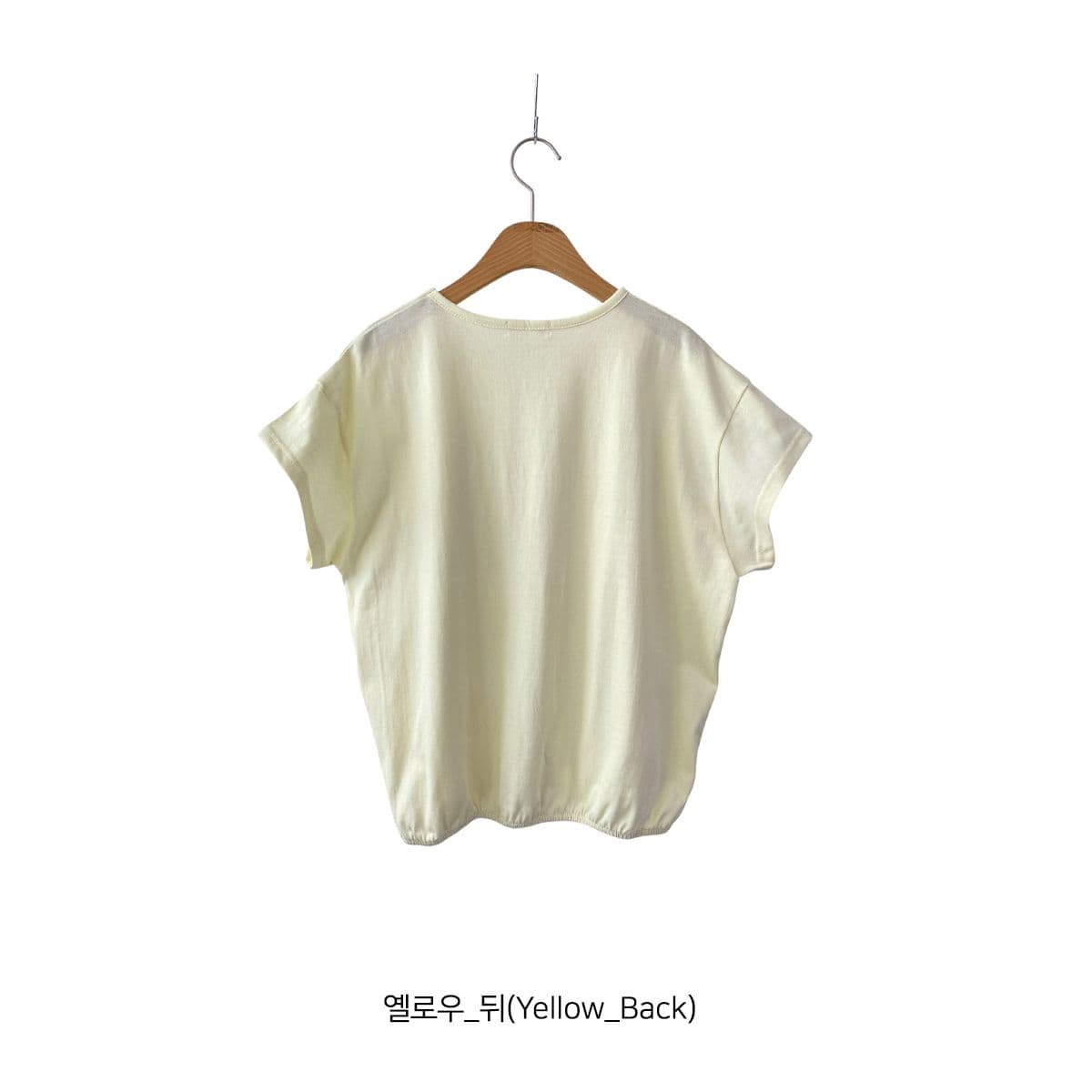 Pintuck Banding T-shirt (New Summer Short Sleeve T-shirt, Banding T-shirt, Cap Sleeve, Round Neck) - 이미지 13