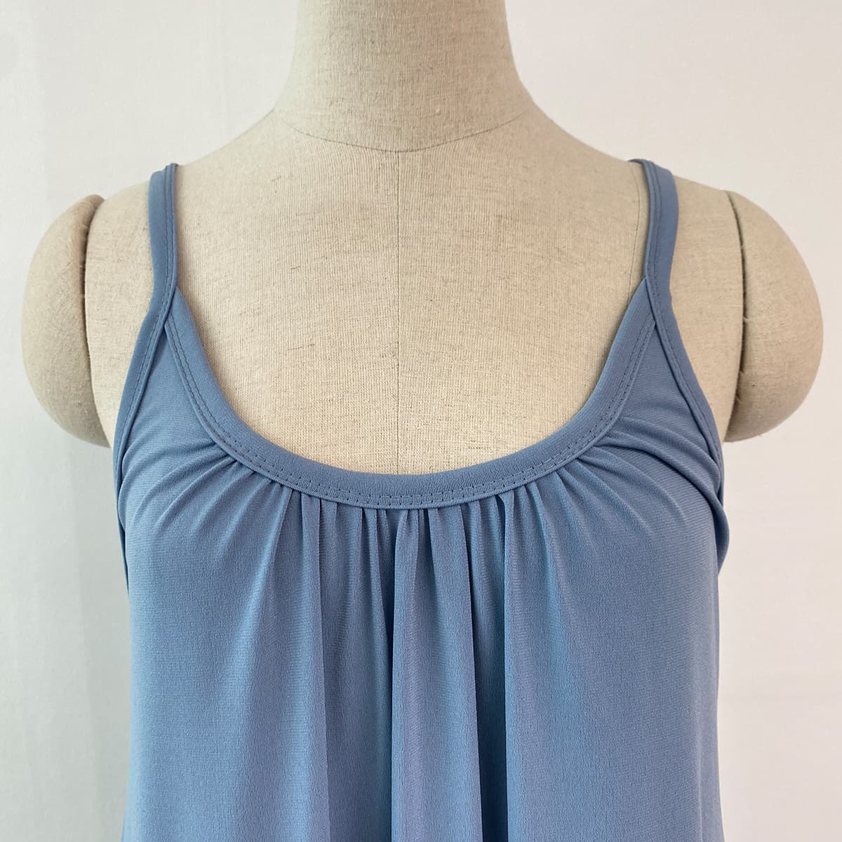 Shirred Strap Pocket Dress (New Summer Flowy Strap Dress Long Dress Cool Dress Sleeveless Dress) - 이미지 15