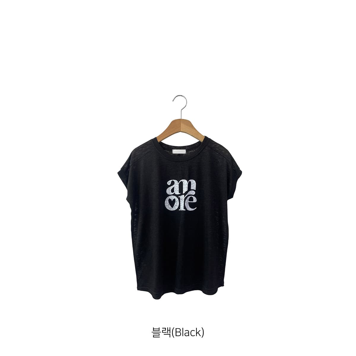 Skin Cap Sleeve ( New Summer Short Sleeve Cap Sleeve See-through Sleeveless Top ) - 이미지 14